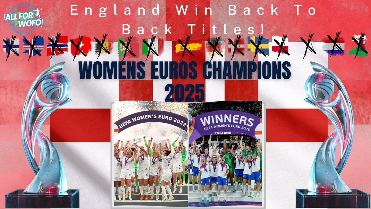 TONIGHT 8PM ⏰

Missing the Euros already? Need some more celebrations/commiserations?

Join the panel tonight as we discuss the final, the tournament as a whole, the legacy and all the fall out from an amazing night in Basel.

🔗👇
youtube.com/live/SQ_of_XxB…