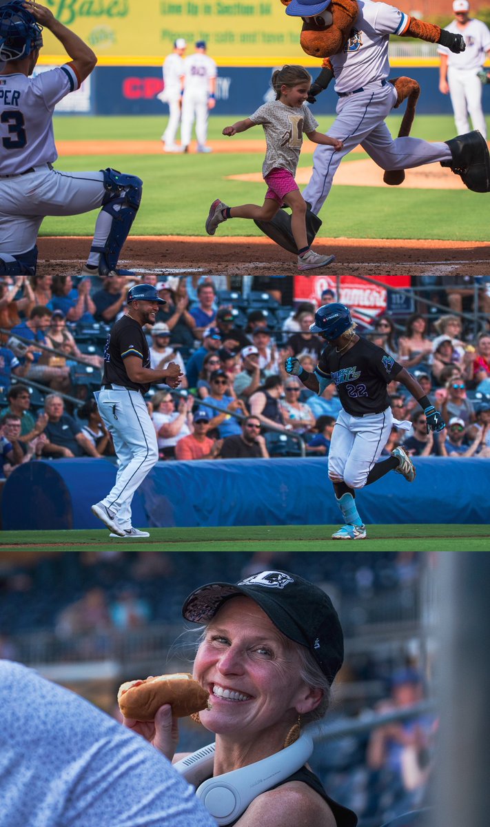 DurhamBulls's tweet image. Another fun week at the DBAP with our best friends 💙🧡