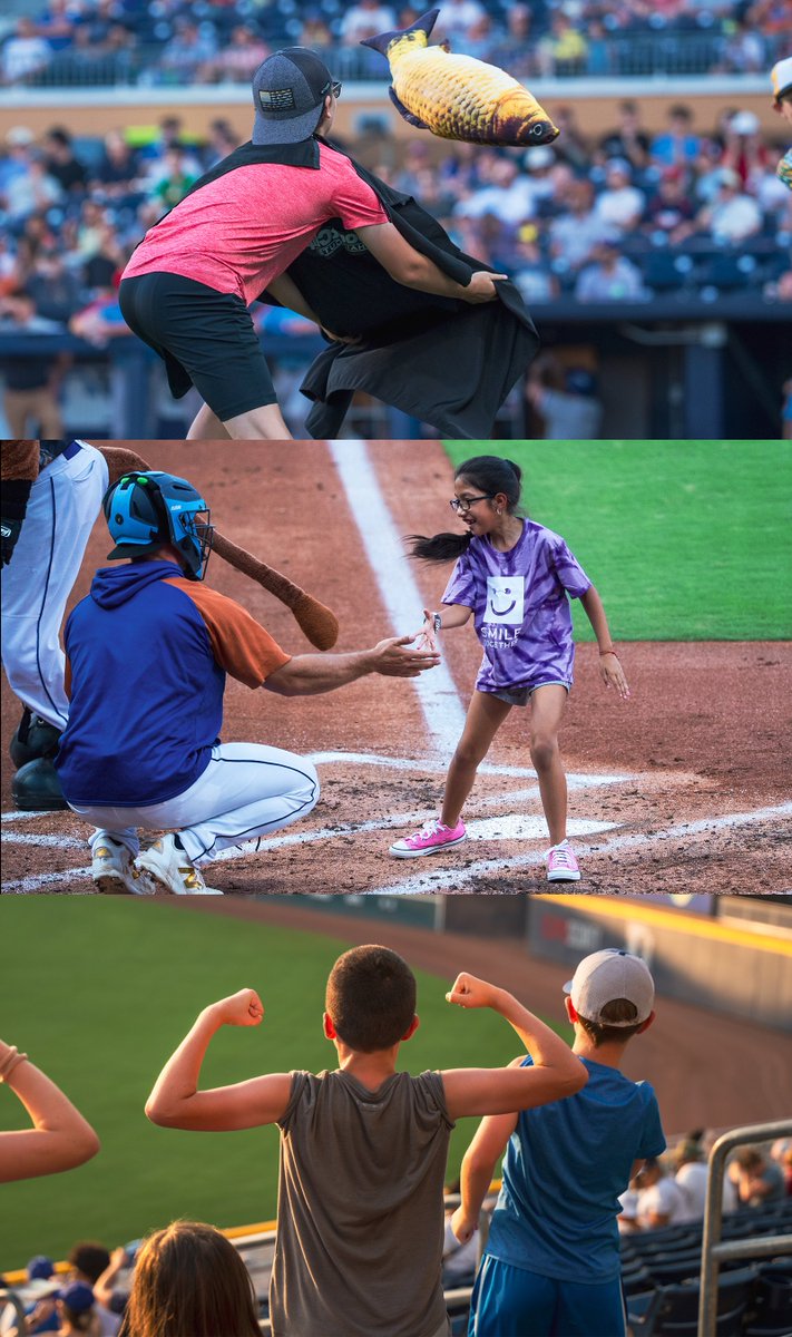 DurhamBulls's tweet image. Another fun week at the DBAP with our best friends 💙🧡