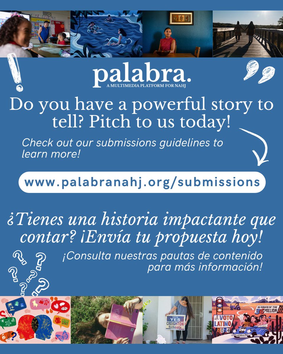 🚨Interested in pitching us a story? 
Check out our submission guidelines ⬇️
palabranahj.org/submissions