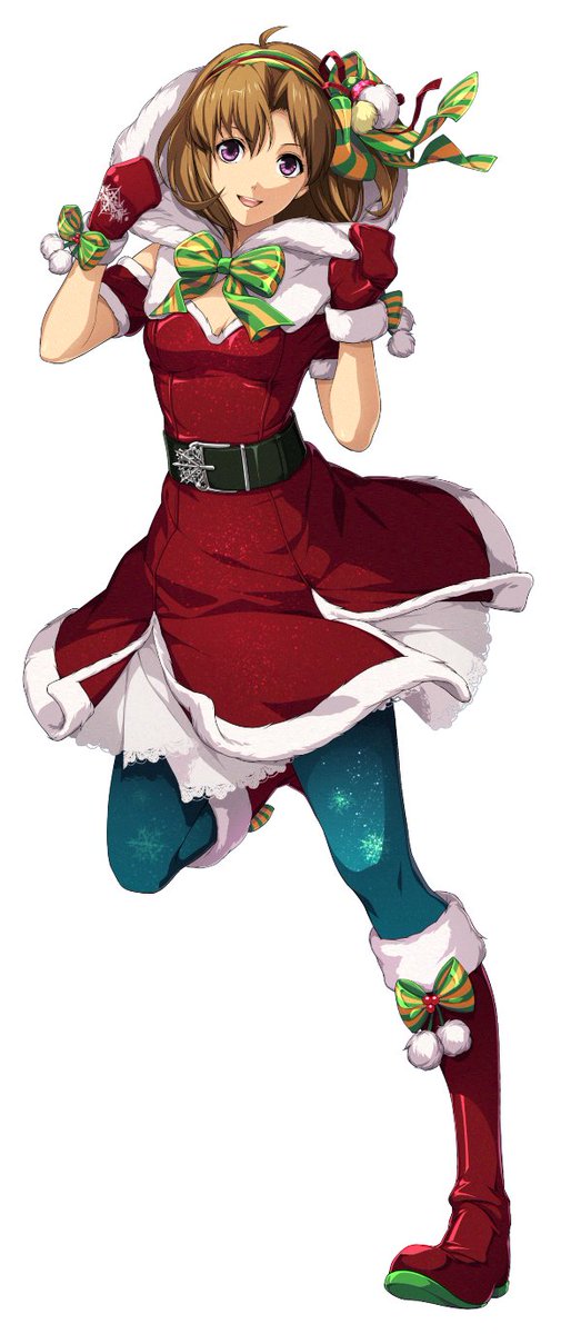 AnelaceBright's tweet image. It times of feeling sad and uncomfortable having something you love so much to make everything brighter and happier is the perfect cure!!
Anelace in a cute Christmas outfit makes me so happy!!! 🥹🥹