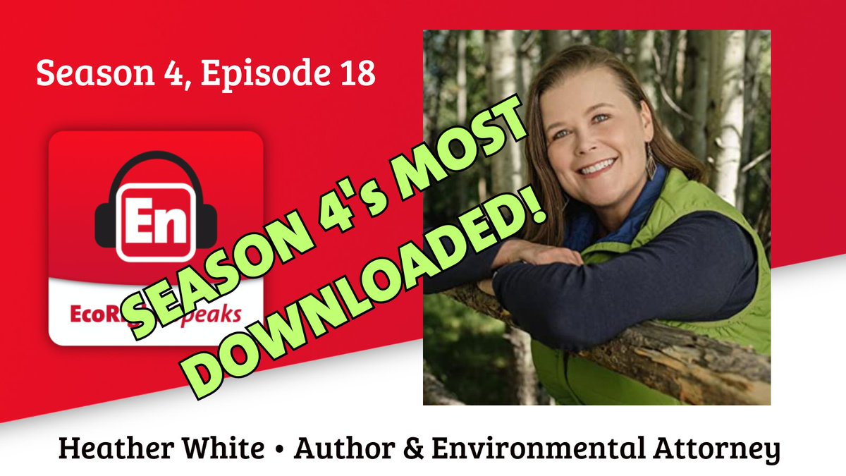 Still counting down! 🎉 From Season 4 — it’s environmental author and advocate Heather White! 📚🌍 She joined us to talk about her book One Green Thing and how small, mindful actions can lead to big climate impact—especially when we empower the next generation.

🎧 Listen here: