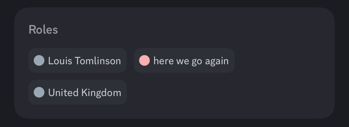 LouisWTNation's tweet image. Louis Tomlinson changed his discord role from ‘here we go again to ‘keep on coming like a dream’. Is keep on coming like a dream a song title to his next single or a song lyric from LT3. Keep checking his discord profile for clues!