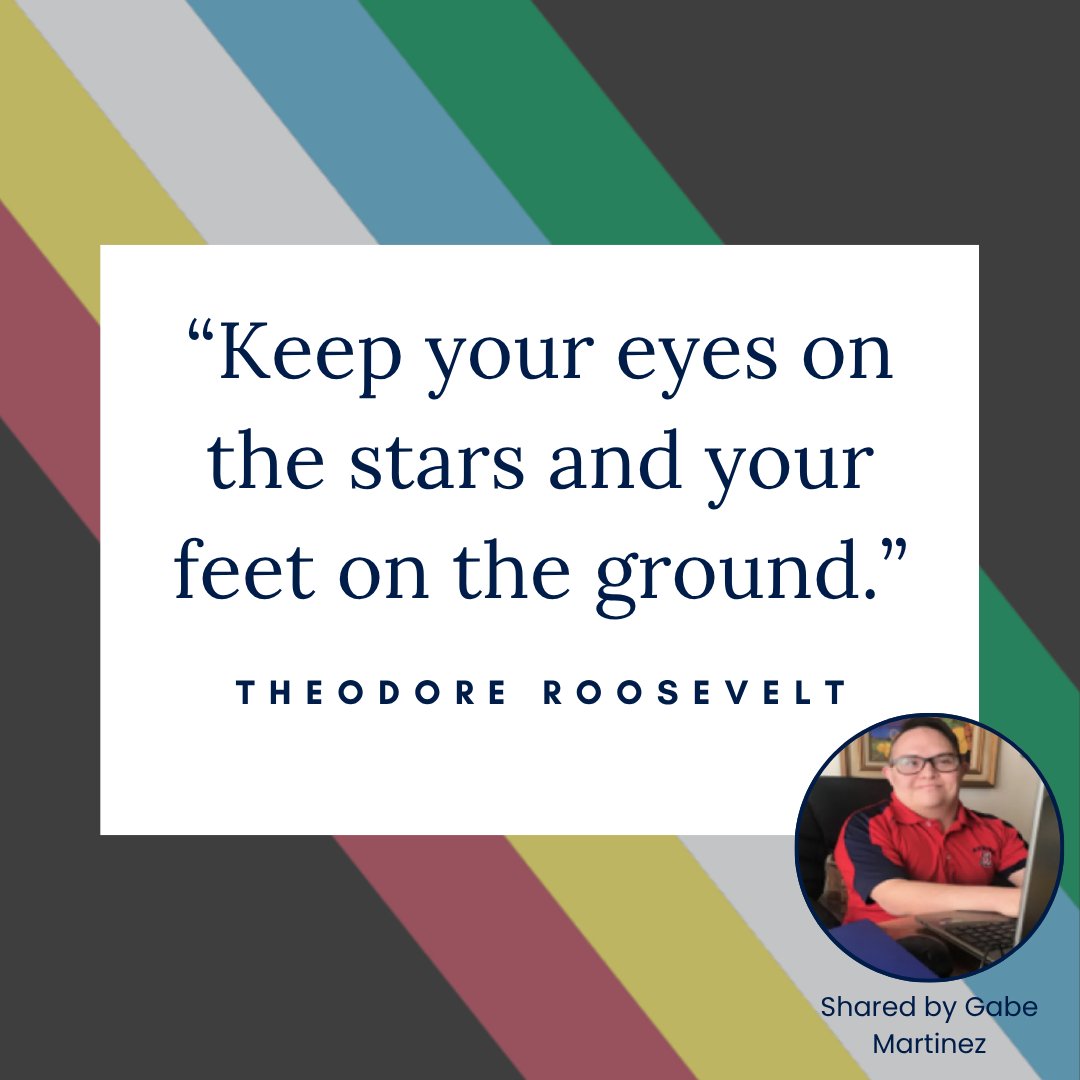 Happy Motivational Monday! Thanks for sharing this quote with us, Gabe!  

#MotivationalMonday #DisabilityPrideMonth #DisabilityPride25 #DisabilitySupport #DisabilityRights #DisabilityAwareness #DisabilityInclusion