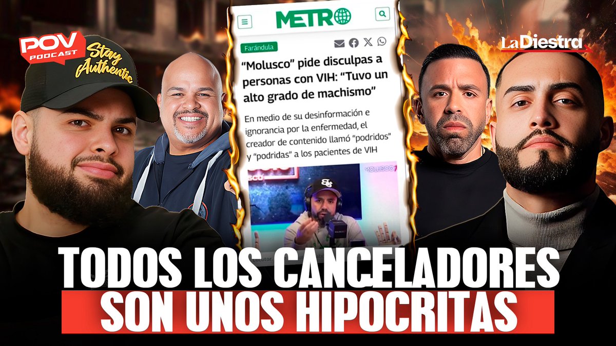 POVPODCASTPR's tweet image. &quot;Sentir mucho no te hace justo&quot;: José Galíndez EXPONE la hipocresía de la cultura de cancelación
youtu.be/wAoLkAxEX30