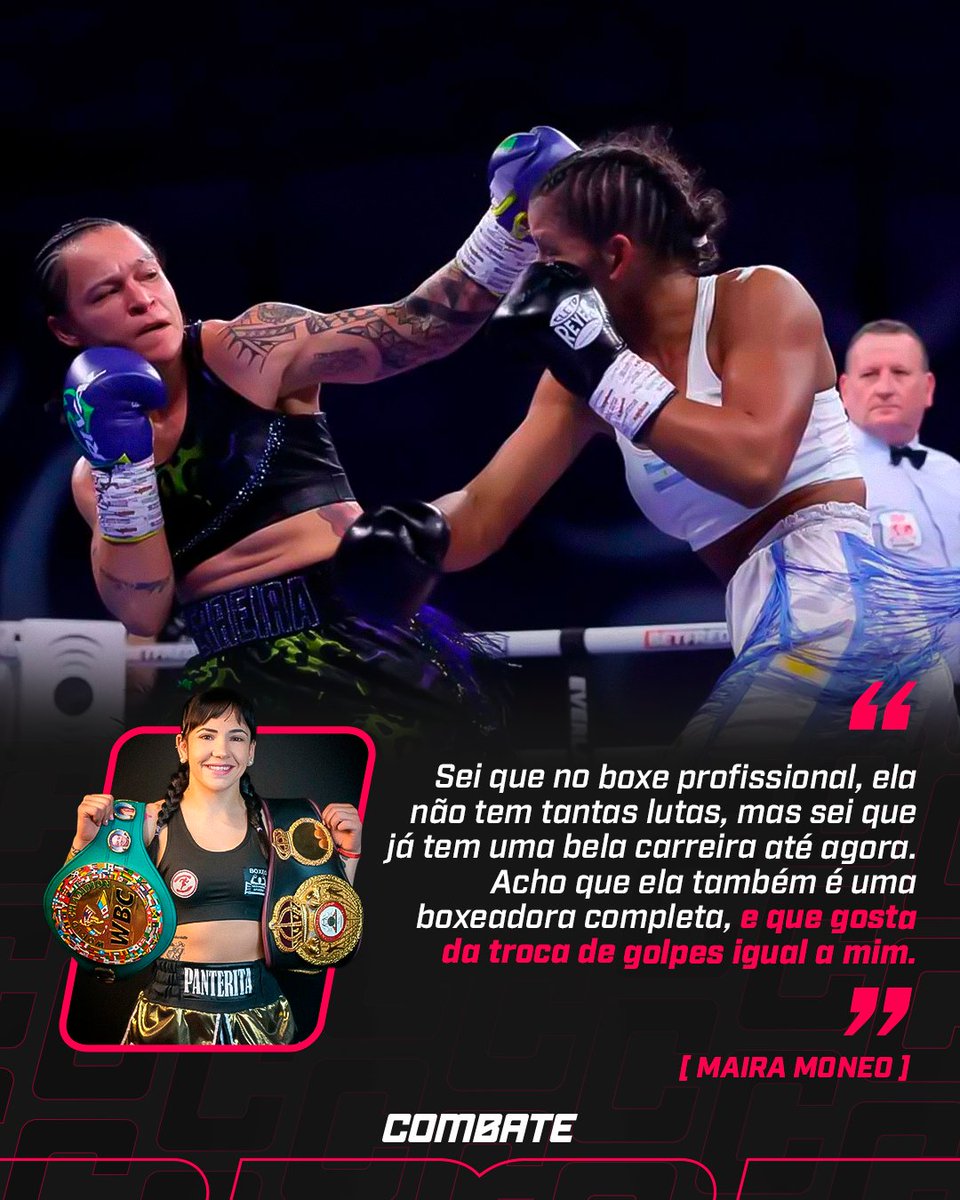 combate's tweet image. Bia Ferreira em defesa de título no Brasil! 🏆🇧🇷
No Spaten Fight Night 2, ela encara a experiente uruguaia Maira Moneo, ex-campeã mundial interina e dona de um estilo de luta parecido com o da brasileira. Duas potências, um só cinturão em jogo
#SFNnoCombate