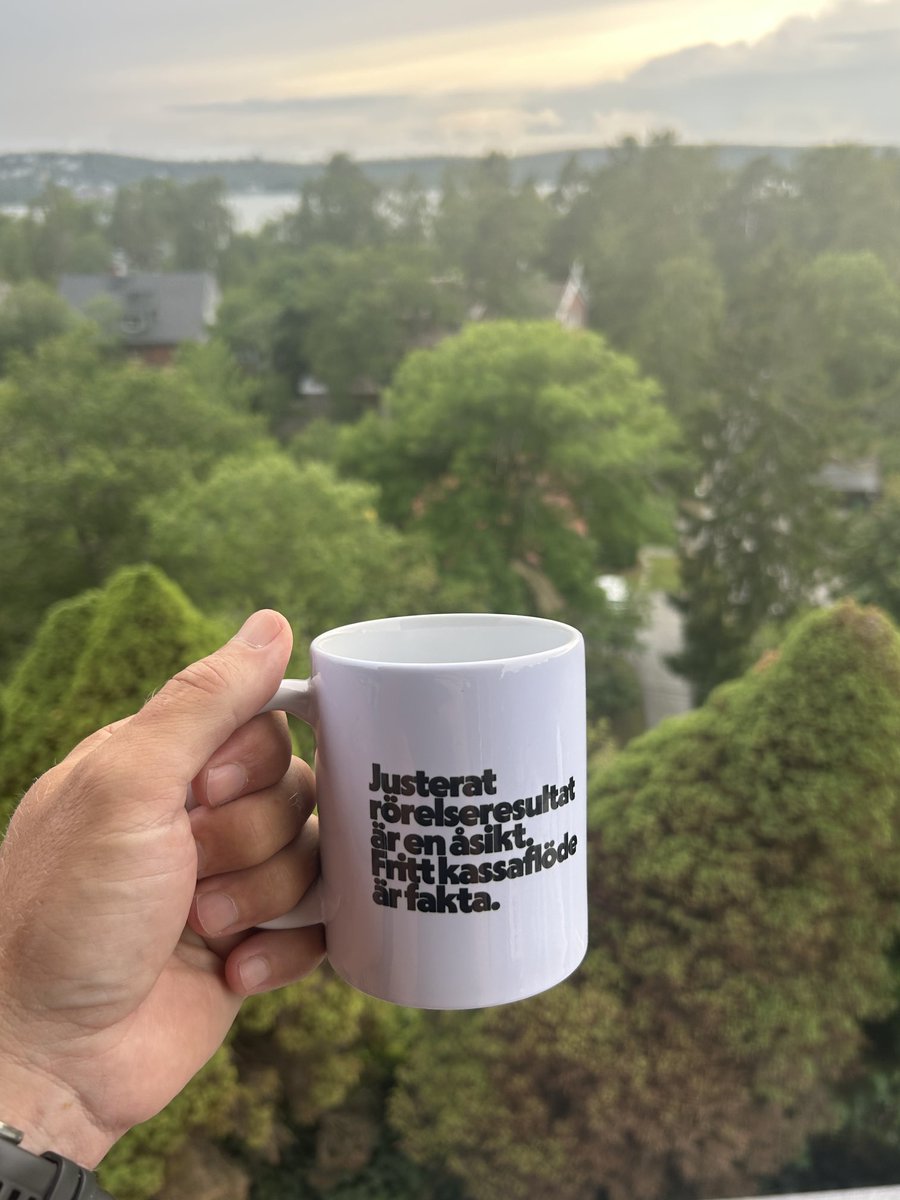 Kaffet kan inte smaka bättre än så här…❤️