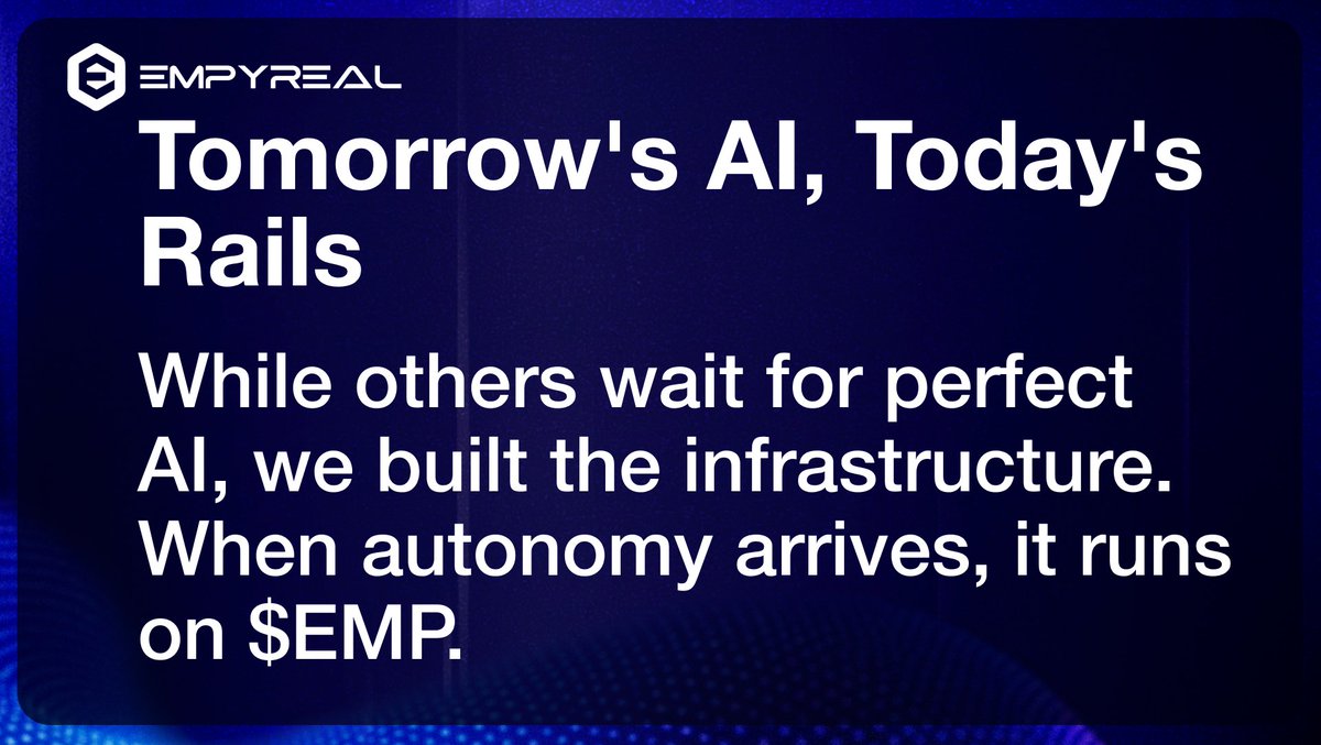 EmpyrealSDK's tweet image. The best time to build autonomous AI infrastructure isn't when the technology is fully ready. It's now.
While others wait for perfect AI, the $EMP Intelligent Agent Stack positions @talos_is for seamless evolution as capabilities advance.
> Current AI Capabilities
Claude 4…