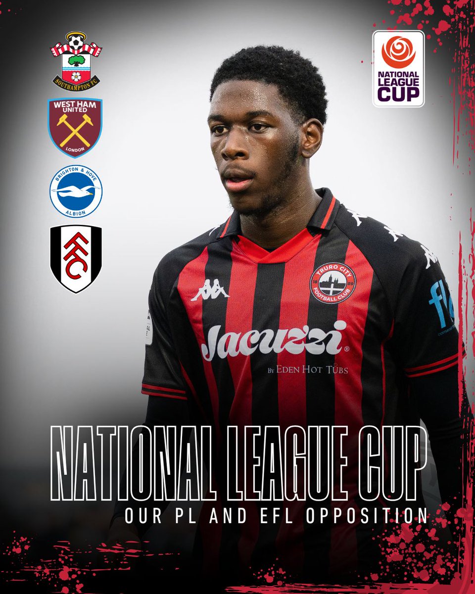 TCFC_Official's tweet image. ๐ค For the first time ever in a competitive fixture, City will host three PL and one Championship club during our National League Cup campaign:
๐ @SouthamptonFC
โ @WestHam
๐ฆ
@OfficialBHAFC
๐ก @FulhamFC
๐ Read: TCFC.short.gy/NLCup
โค๏ธ๐ค #WeAreTheCity