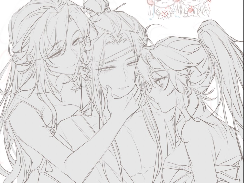 DanielleSt35472's tweet image. 老婆太多怎么办
#魔道祖師 #MDZS #마도조사 #Modaozushi #忘羨 #WangXian