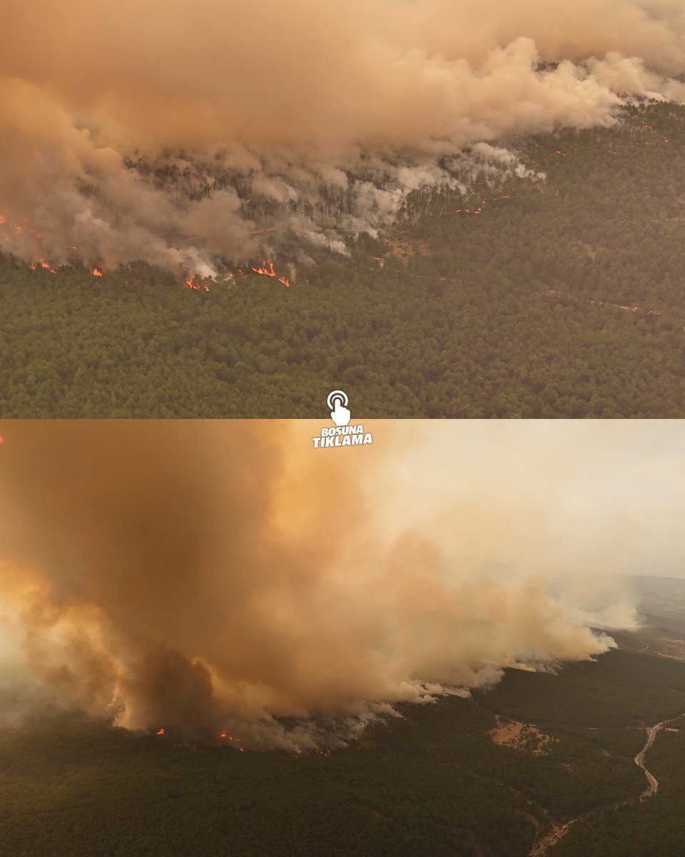 bosunatiklama's tweet image. Bursa yanıyor.