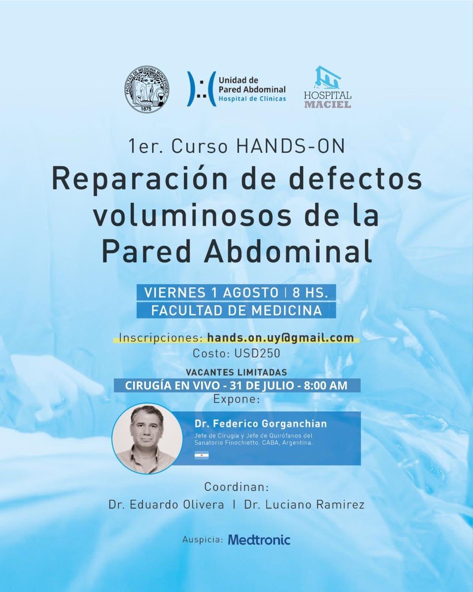 Jornada Académica de Cirugía en Hospital Maciel