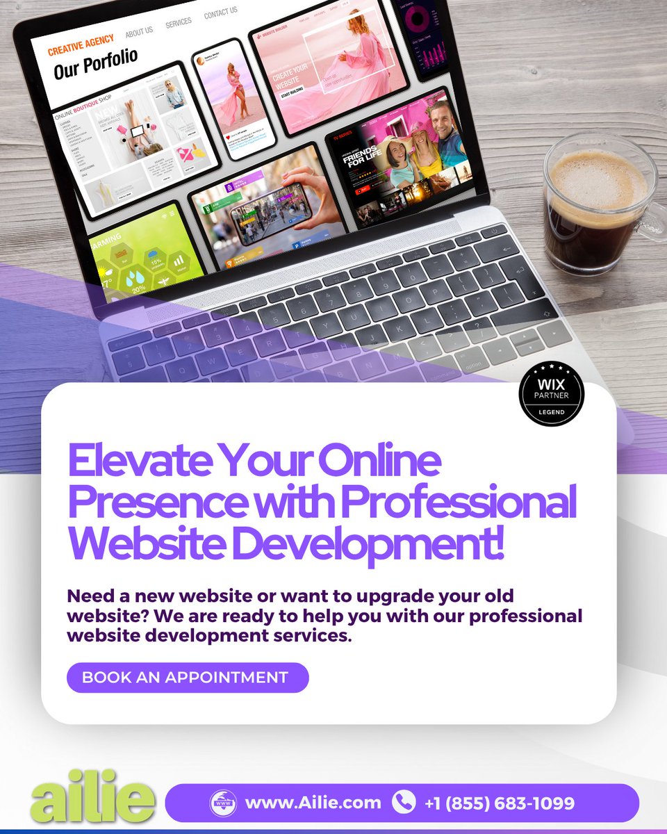 ailie_inc's tweet image. Looking to make a splash? We create websites that are visually appealing & optimized for user experience and search engine performance.
#ProfessionalWebDevelopment #ElevateOnline #AILIEInc #WebDesignExcellence
bit.ly/3pdPURG