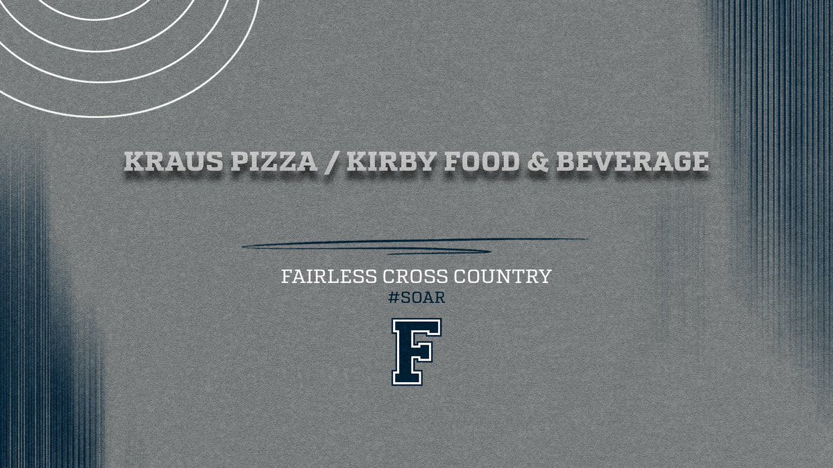 AthleticFalcons's tweet image. A big thank you to Kraus Pizza / Kirby Food &amp;amp; Beverage for their support of our Cross Country course! #SOAR #GoFalconsGo