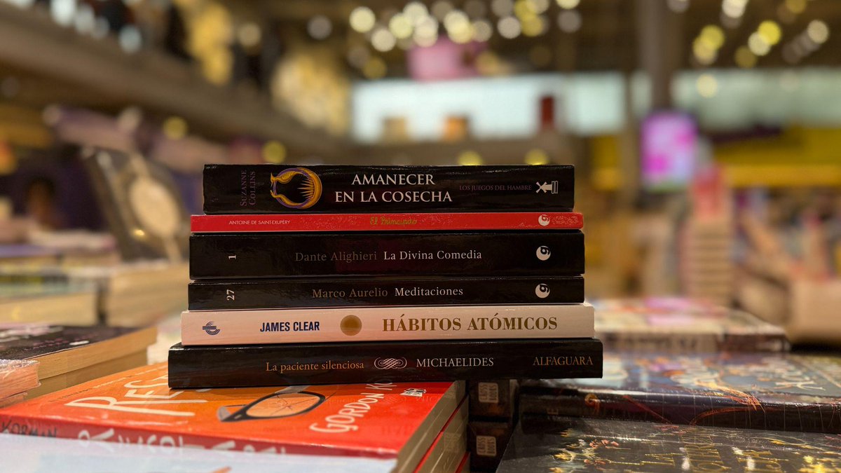 Estos títulos son los más populares del salón y quieren juntarse contigo. gandhi.com.mx/los-mas-leidos #RecomendacionesGandhi