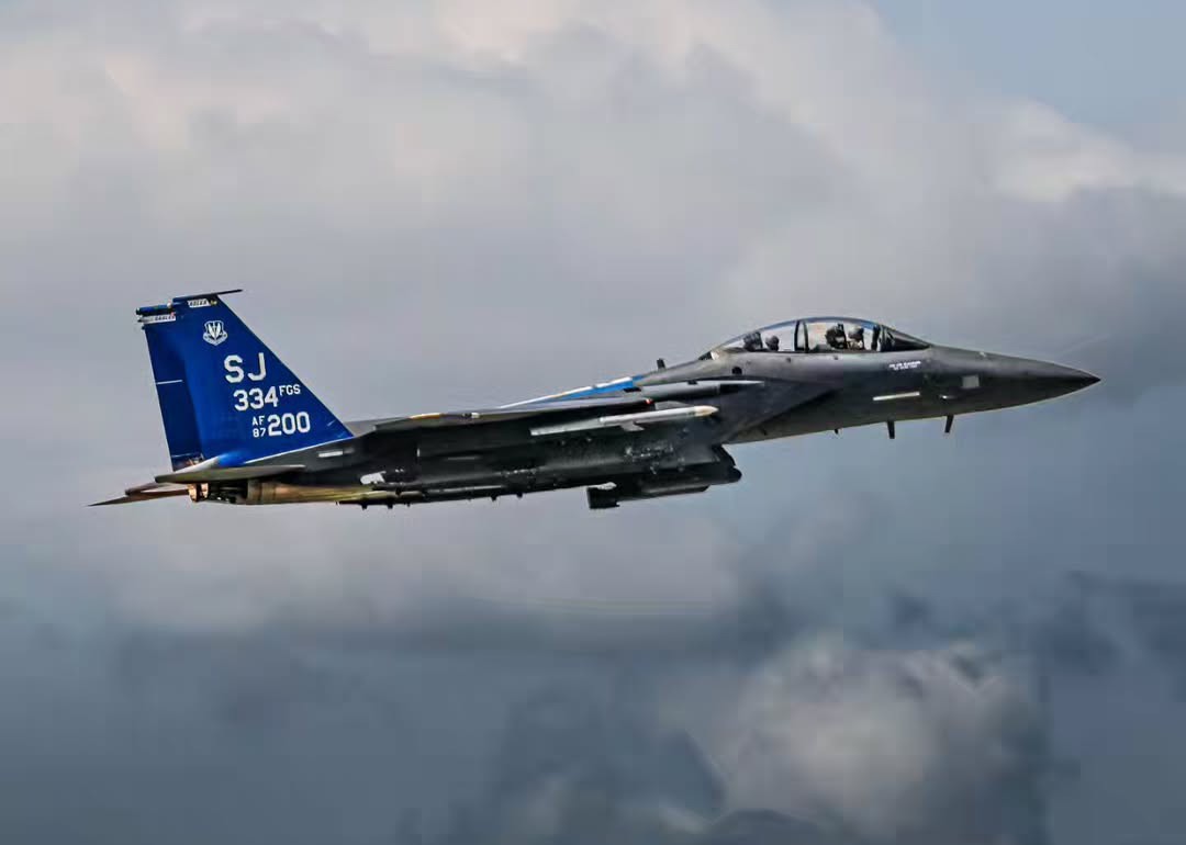 t5626a0719's tweet image. Aircraft/334FS-F-15E StrikeEagles’