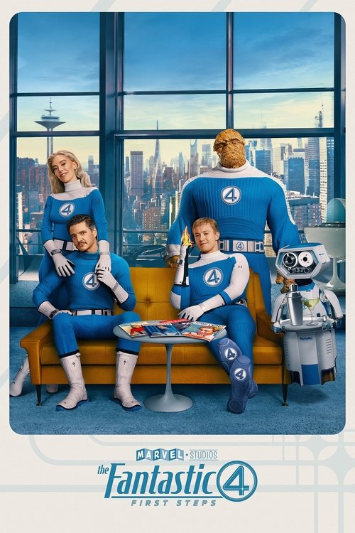 popcornloop's tweet photo. "The Fantastic 4: First Steps" is trending with a 7.3/10 rating. Set in a 1960s-inspired, retro-futuristic world, Marvel's First Family faces Galactus and Silver Surfer while balancing heroism and family. https://t.co/wb2BGstVyd