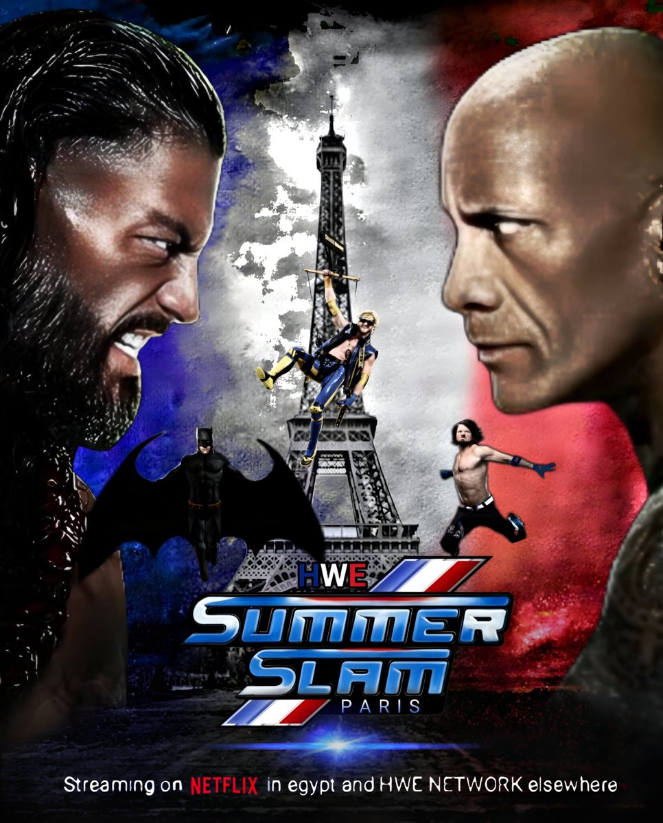 Habd_Wrestling's tweet image. 🚨🚨🚨🚨🚨🚨🚨

نتائج عرض  HWE Summer Slam 2025 

المنصات الناقله للعرض  :

NETFLIX 

المكان :  باريس 🇫🇷 

عدد التذاكر المباعه للعرض 🎫: 35000
  تذكرة

متصدر البوستر : 
 @TheFinalBoss144 @GoodOfW47052124  @NOAH_HWE @MoBlast5 @zFady1_max