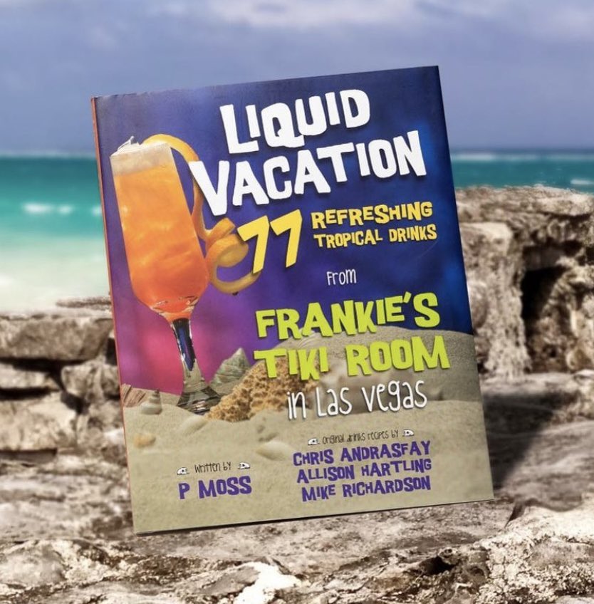 Heading into the dog days of summer, what better way to stay cool than making a few refreshing tiki cocktails from the classic book LIQUID VACATION. #rum #tikidrinks #tiki #frankiestikiroom