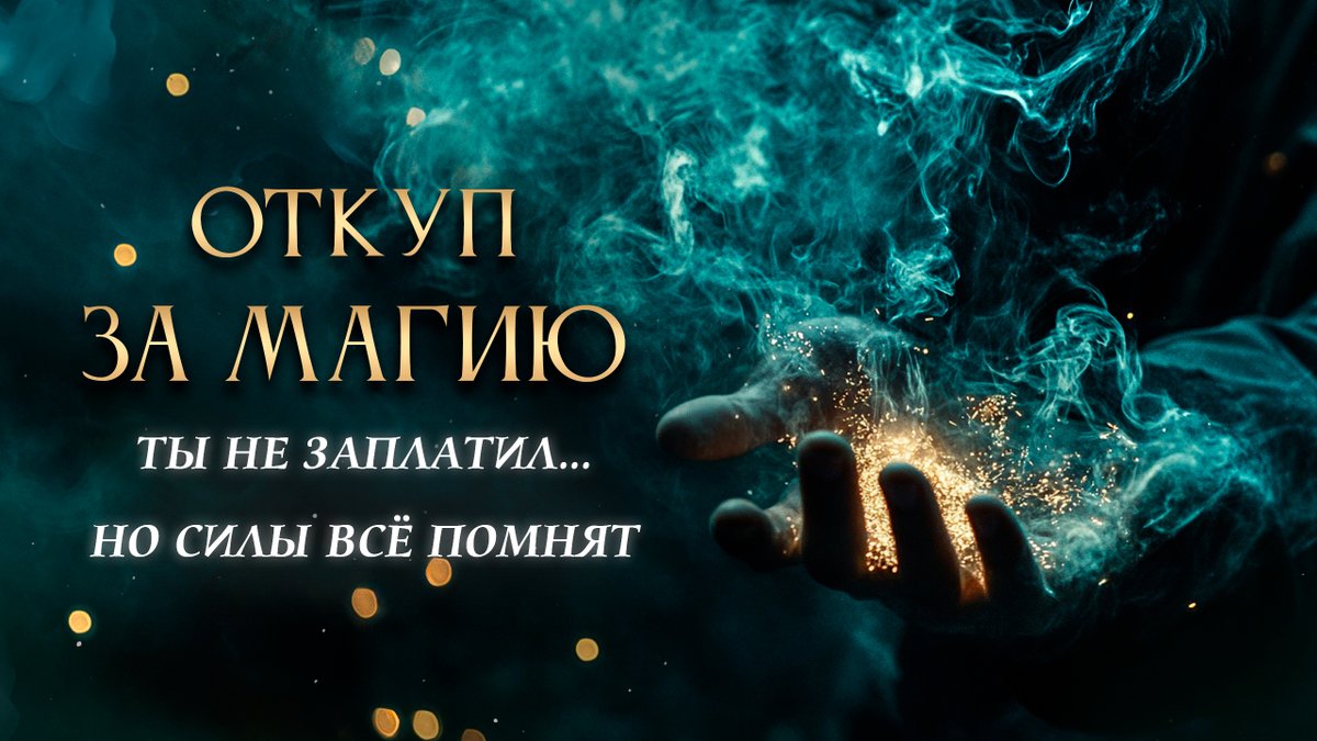 На канале вышло видео: Ты сделал ритуал, но не отдал Откуп? Последствия — страшнее, чем ты думаешь…. 

▶️youtu.be/JTTALbbjaH8
📺rutube.ru/video/2fa4db34…
👁 Смотри до конца - и узнаешь как не остаться с магическим долгом на душе