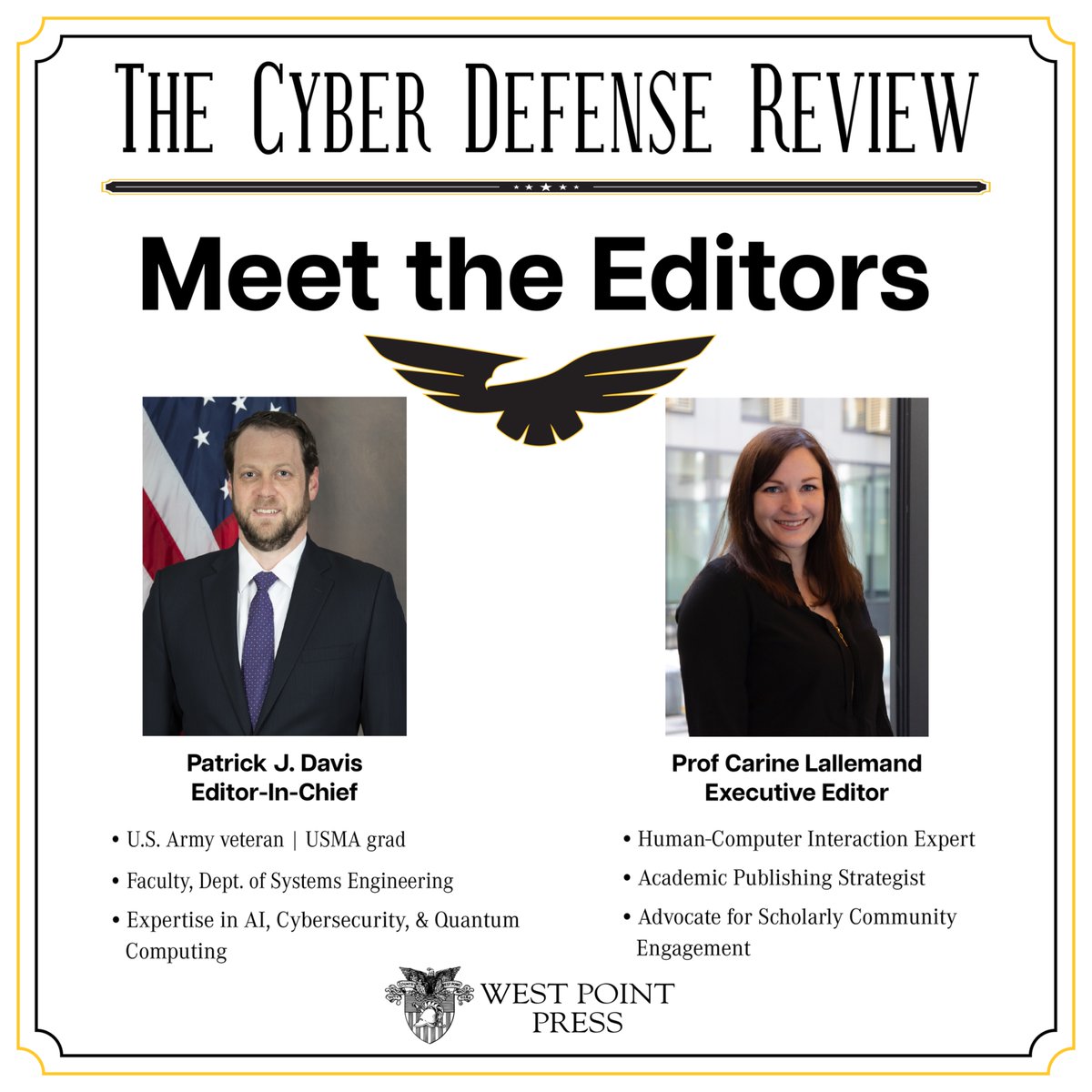Meet the Editors of The Cyber Defense Review