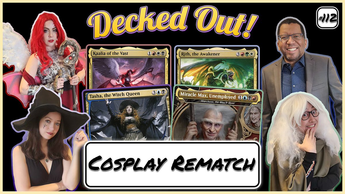 Decked Out Commander (@deckedoutedh) on Twitter photo New Gameplay Episode!
Today our players bring back their most popular cosplay commander from previous episodes. ENJOY!
Special Guests: <a href="/powrdragn/">DeQuan Watson</a> & <a href="/ZBexx/">𝚉𝙴𝙽𝙰𝙸𝙳𝙴 𝙱𝙴𝙲𝙺𝙷𝙰𝙼</a> ➡️youtu.be/pb2-djwXS0o New Gameplay Episode!
Today our players bring back their most popular cosplay commander from previous episodes. ENJOY!
Special Guests: <a href="/powrdragn/">DeQuan Watson</a> & <a href="/ZBexx/">𝚉𝙴𝙽𝙰𝙸𝙳𝙴 𝙱𝙴𝙲𝙺𝙷𝙰𝙼</a> ➡️youtu.be/pb2-djwXS0o