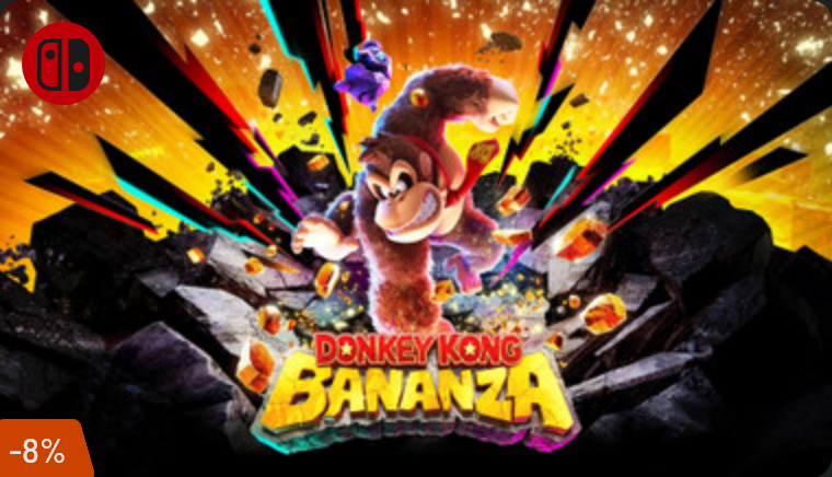 Tech_Gaming_it's tweet image. 🎮 Donkey Kong Bananza in OFFERTA su INSTANT GAMING!

🛒 Acquistalo su : instant-gaming.com/it/19062-compr…

💚 Acquistando dal link fornito supporterai Techgaming.it