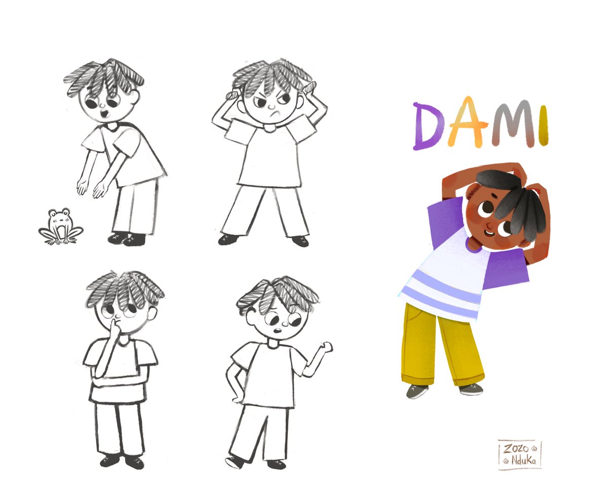 _uzoma_'s tweet image. Character design