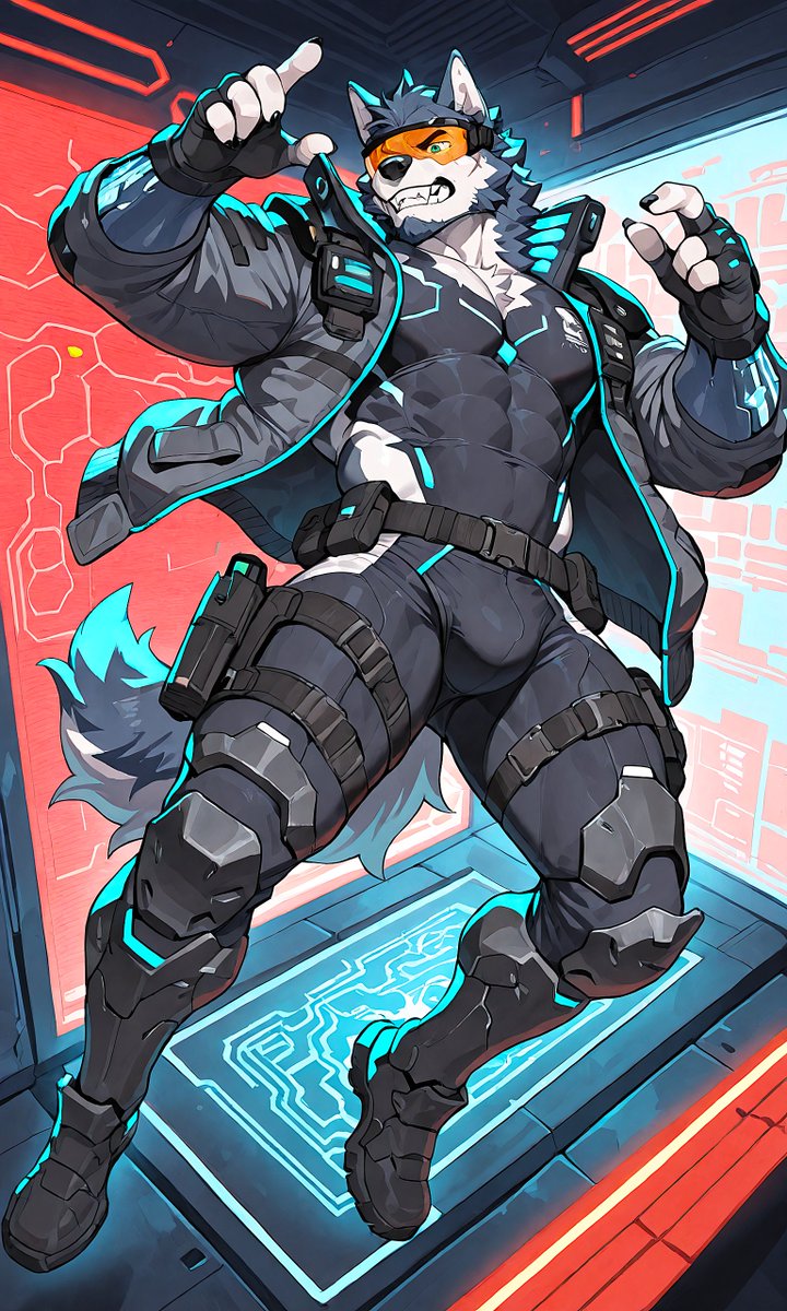 #furry #獣人 #ケモノ 

Adjusting the costume