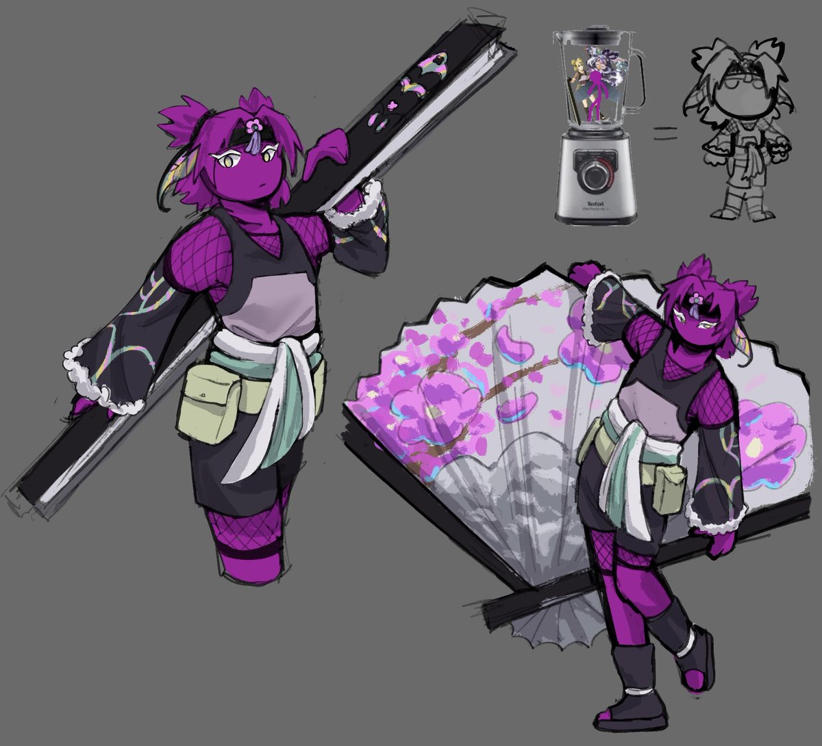 SushiReew's tweet image. Purple mixed with 2 other characters it makes sense trust me

#avm #animationvsminecraft #alanbecker