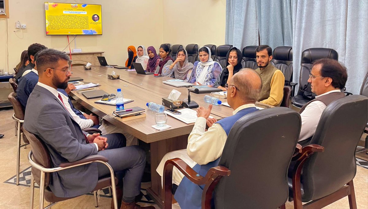 PICSSIsb's tweet image. PICSS hosted Lt. Gen Naeem Khalid Lodhi (R) for its 4th Guest Lecture, discussing military diplomacy&apos;s role in Pakistan&apos;s geopolitics and the ideological roots shaping its foreign policy. #PICSS #MilitaryDiplomacy #Pakistan