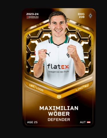 🔥 Special Sorare Giveaway 🔥

You will have the chance to win a Special Card of Maximilian Wöber 🇦🇹

All you need it to do 👇

- ♥️ Like  
- ♻️ Retweet 
- ✅ Follow me 
- ✍️ Comment your Gallery Name

Good Luck 🤞

(Winner will be drawn on sunday 6pm CET) 

#Sorare #sorare26