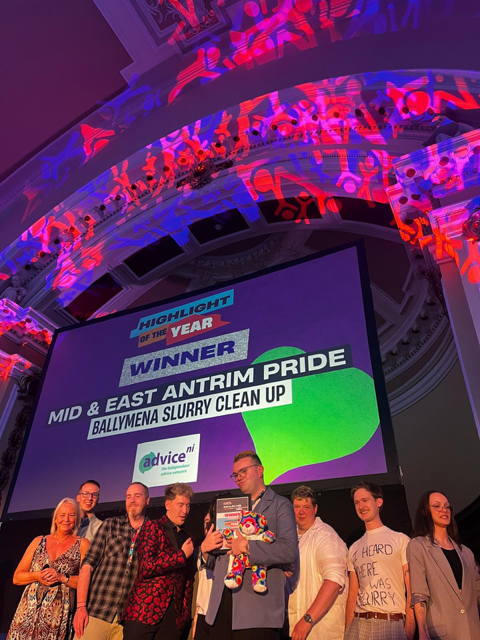 AdviceNI's tweet image. 🌈 Proud to stand with Belfast Pride! 🌈 The Advice NI team celebrated at the Pride Awards and Village, sharing info and support. Here for everyone, all year! 💜👉 Learn more: [Insert link] #BelfastPride #PrideVillage #AdviceNI  #Pride2025