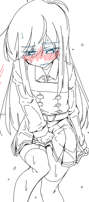 コツコツペン入れ中 