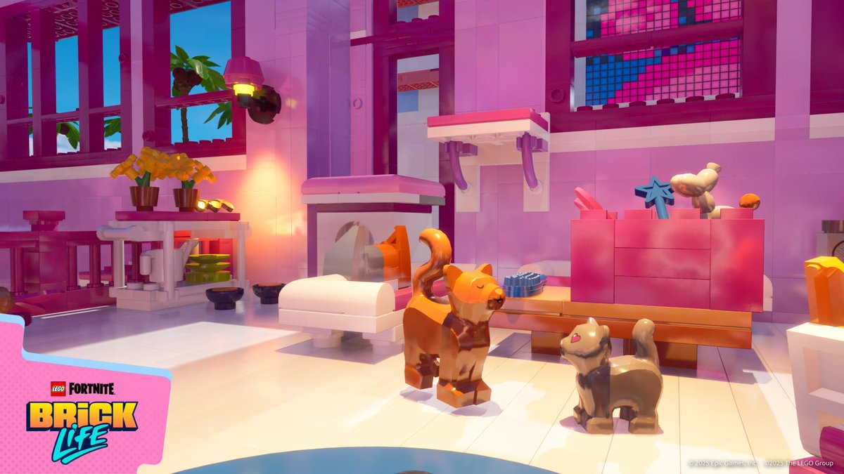 sandiskifn's tweet image. 🧱 FORTNITE x LEGO FORTNITE BRICK LIFE — 29 DE JULHO! #Fortnite
💞 FESTIVAL DA AMIZADE
· De 29 de Julho a 26 de Agosto
· Obtenha decorações ao concluir Tarefas de Lila e Halley
🐴 PÔNEIS E GATOS
· Pôneis serão adicionados ao Estábulo Trote e Galope
· Gatos estarão presentes…