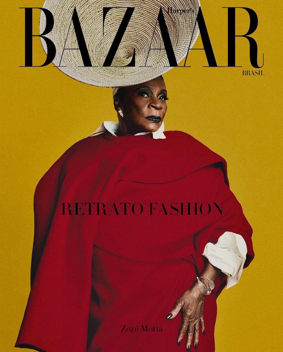 Harper's Bazaar (@bazaarbr) on Twitter photo Musa da pele preta, da voz grave e da presença cênica irresistível, <a href="/zezemotta/">Zezé Motta</a> completa 81 anos este ano com a leveza de quem desafiou o racismo e o machismo sem perder o talento — nem a força de quem canta para sobreviver.
Conheça nossa capa de julho/agosto de 2025 Musa da pele preta, da voz grave e da presença cênica irresistível, <a href="/zezemotta/">Zezé Motta</a> completa 81 anos este ano com a leveza de quem desafiou o racismo e o machismo sem perder o talento — nem a força de quem canta para sobreviver.
Conheça nossa capa de julho/agosto de 2025