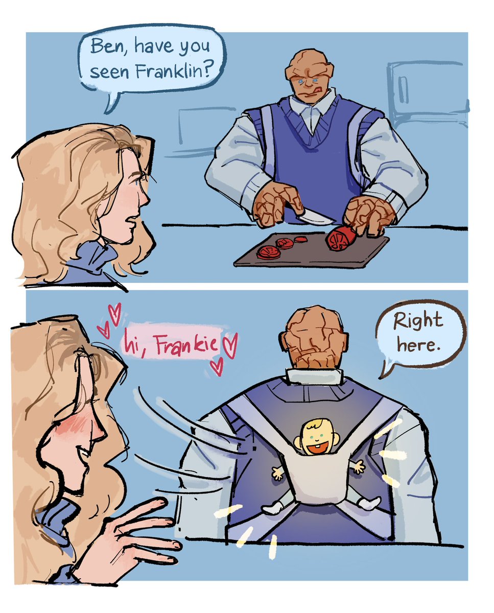 babysitting duty #fantasticfour