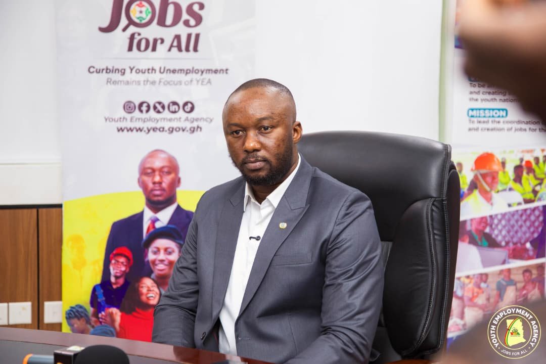 LuvFM995's tweet image. PHOTOS: The Youth Employment Agency (YEA) was honoured to receive Bishop Kwabena Boakye Asiamah, widely known as Ajagurajah, on a special courtesy call to our CEO, Malik Basintale, at the Agency&apos;s Head Office.

#LuvNews