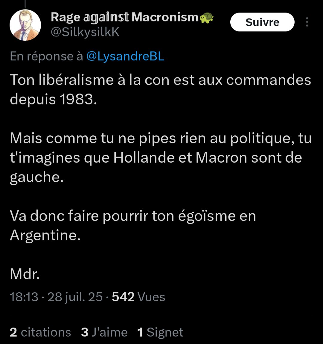 popisdead's tweet image. C&apos;était pas du vrai libéralisme 🤣