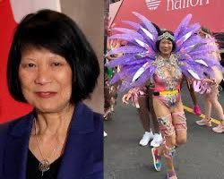 Whatdocowsdrink's tweet image. I don’t about you but I can’t wait for @oliviachow Carabana mas outfit. #Carabana #Toronto #TorontoMayor