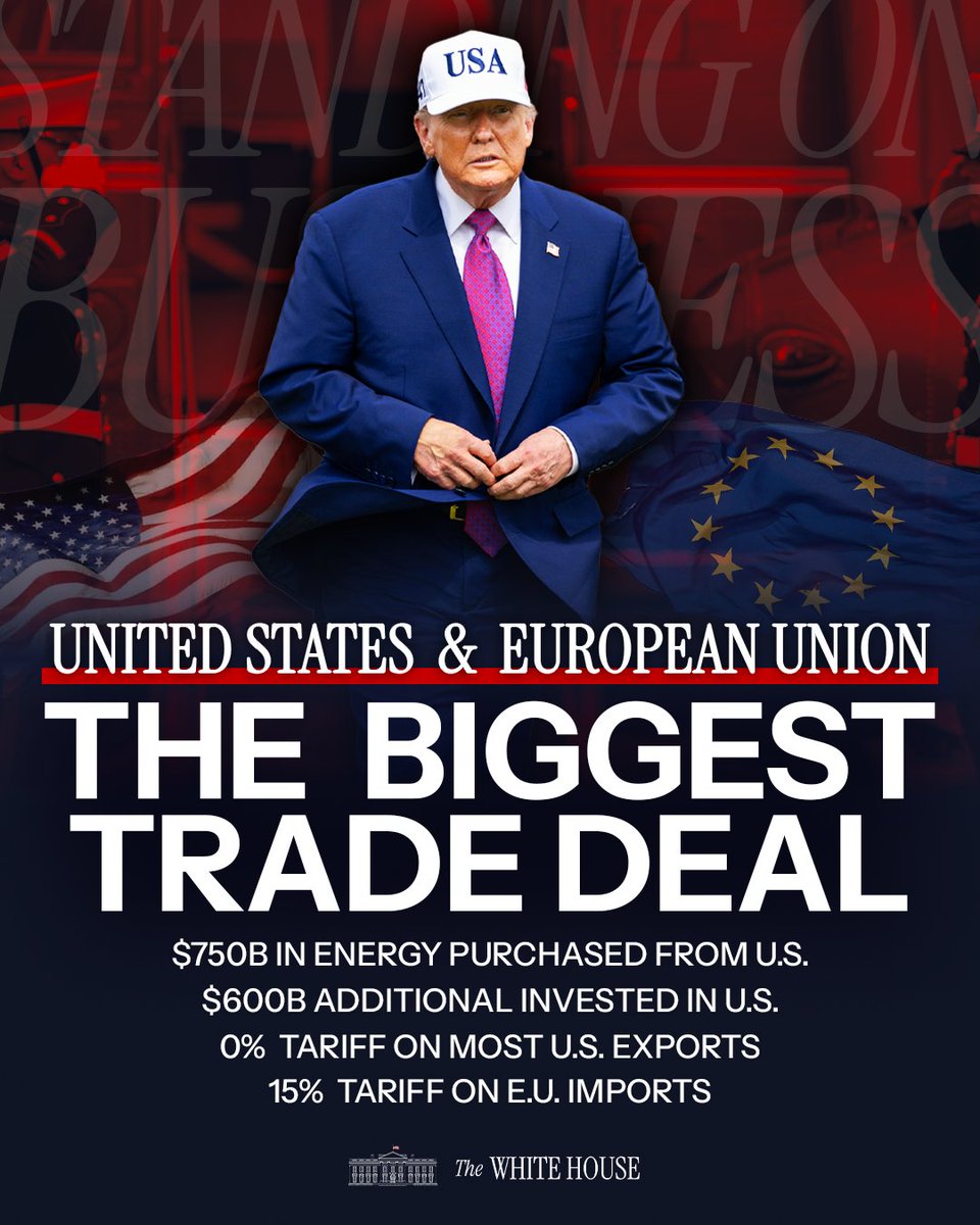 When President Trump makes deals, America wins. 🇺🇸