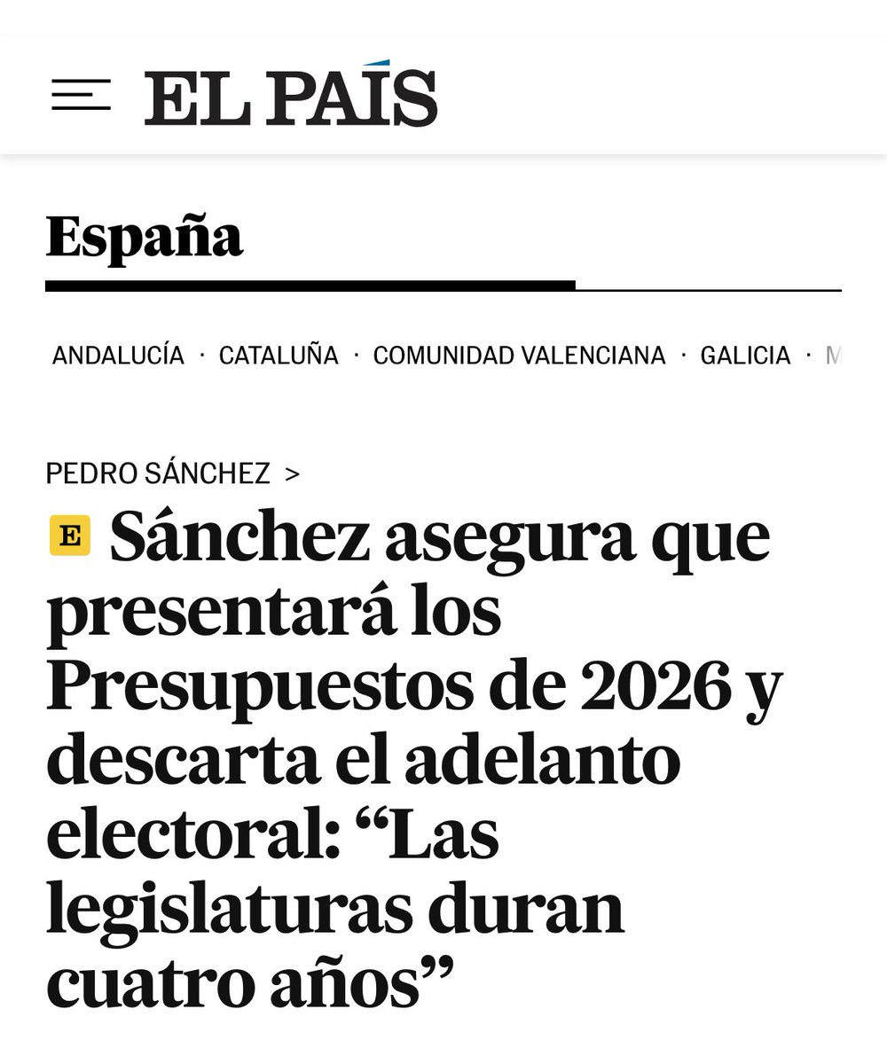 Pauetevilo's tweet image. 2023: Presentaremos presupuestos
2024: Presentaremos presupuestos
2025: Presentaremos presupuestos ahora si que si mi promesa es cierta.
¯\_(ツ) _/¯