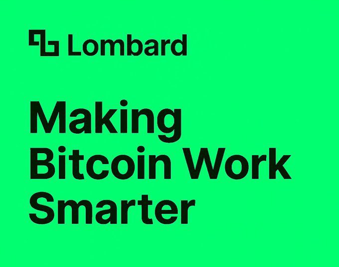 _rumaisah's tweet image. Bitcoin isn’t just sitting still anymore it’s evolving. And @Lombard_Finance is at the forefront of that shift.
With $LBTC, your native Bitcoin doesn’t just sit in a wallet. It’s staked, working, and generating real returns no wrapping, no bridging, just smart contracts doing…