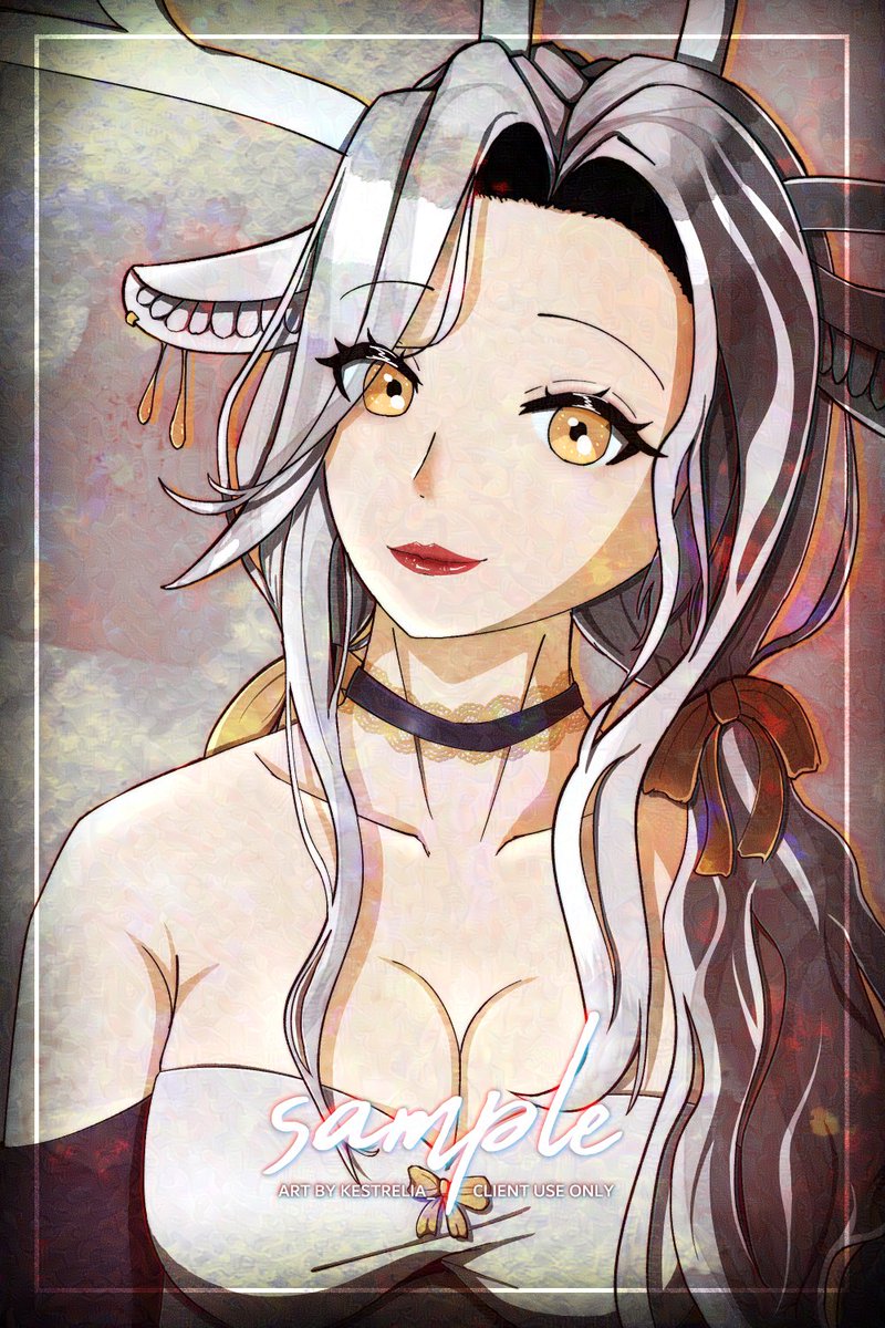 Kestrelia_'s tweet image. Wasn&apos;t able to draw new art this year, but hope we can all celebrate @inariee_art in all her glory, together 🧡 Happy Birthday Queen!!