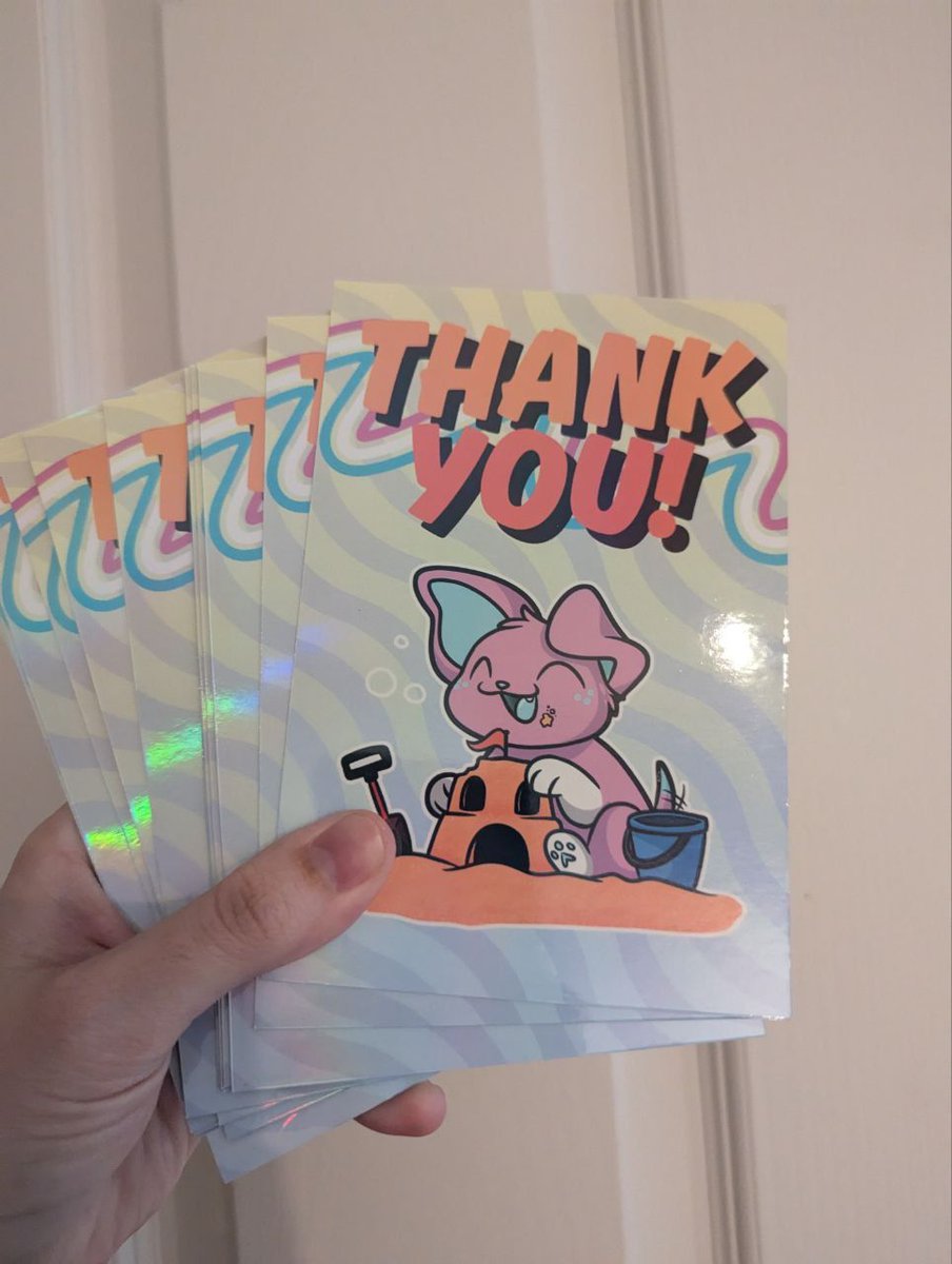 CassMutt's tweet image. Postcards from the VTuber Summer Slam are here and ready to send out to the Gamers Outreach donors who redeemed them! They will be sent out within the next two weeks. Absolutely love how they came out. Thank you for supporting such a good cause!