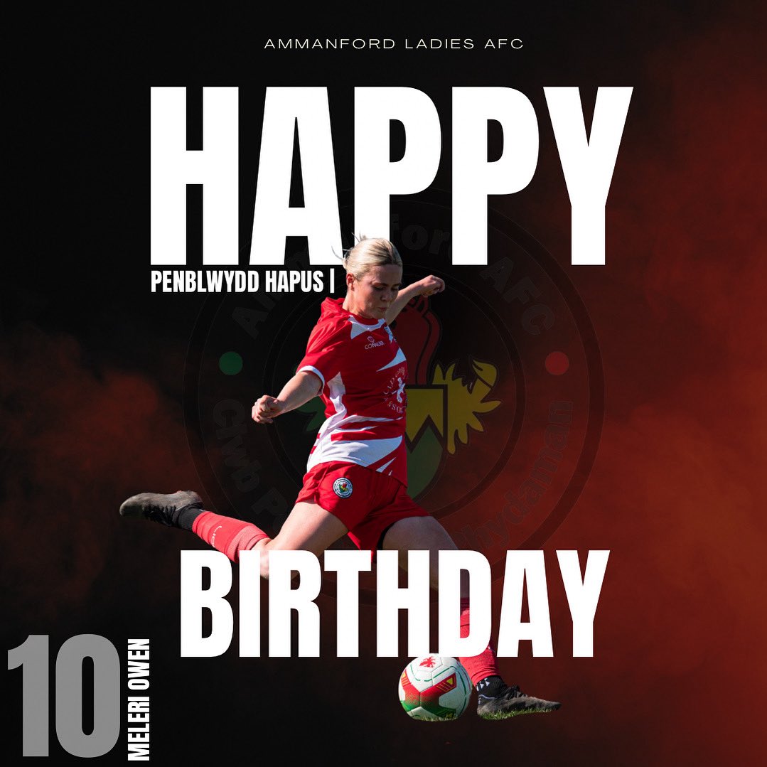 Everyone at the club would like to wish a Happy Birthday to Meleri🥳 

We hope you get to take plenty of photos on your digi cam and remember to take it easy on the sausages tonight, just incase you need to drive in the morning🌭

Penblwydd Hapus Meleri🎈