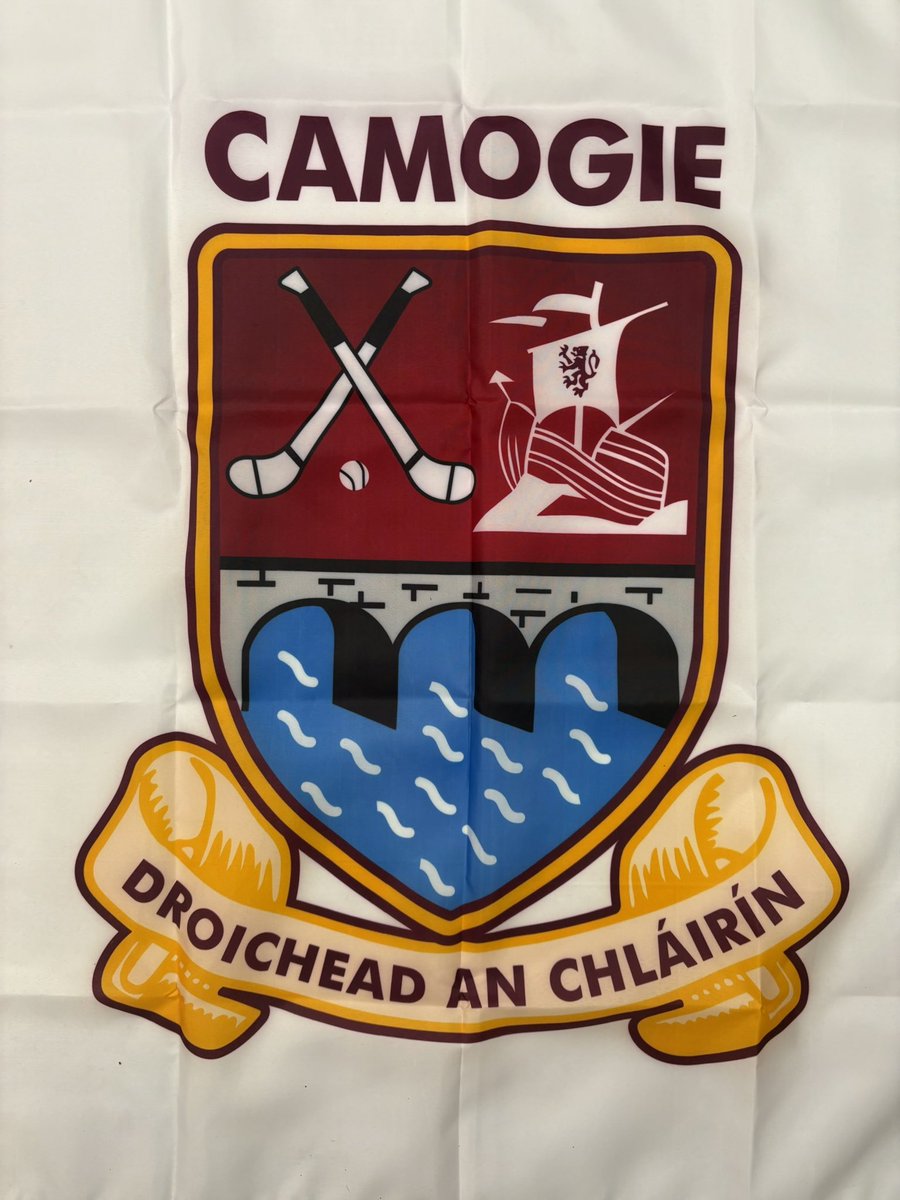 5ft x 3ft flags &amp; 3ft x 2ft flags digitally printed for a Camogie club 👌 🏑
📧 info@teamcarflagireland.com 📧 
☎️ 061-393231 📲