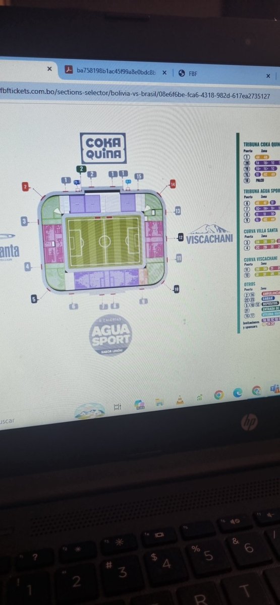 Listo para apoyar a La Verde 🇧🇴 y ver a Carlo Ancelotti 🥹