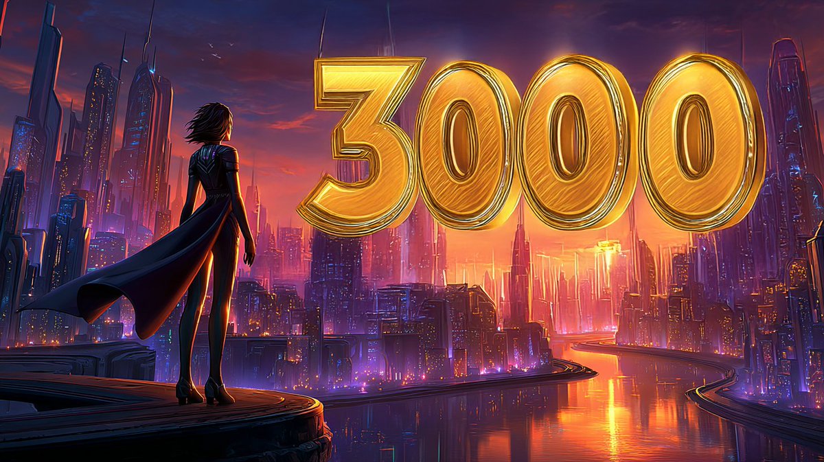 Maxime887812's tweet image. Wow we hit 3000 overnight. I don&apos;t know what to say except thank you for following me! You are the best. The skies the limit.