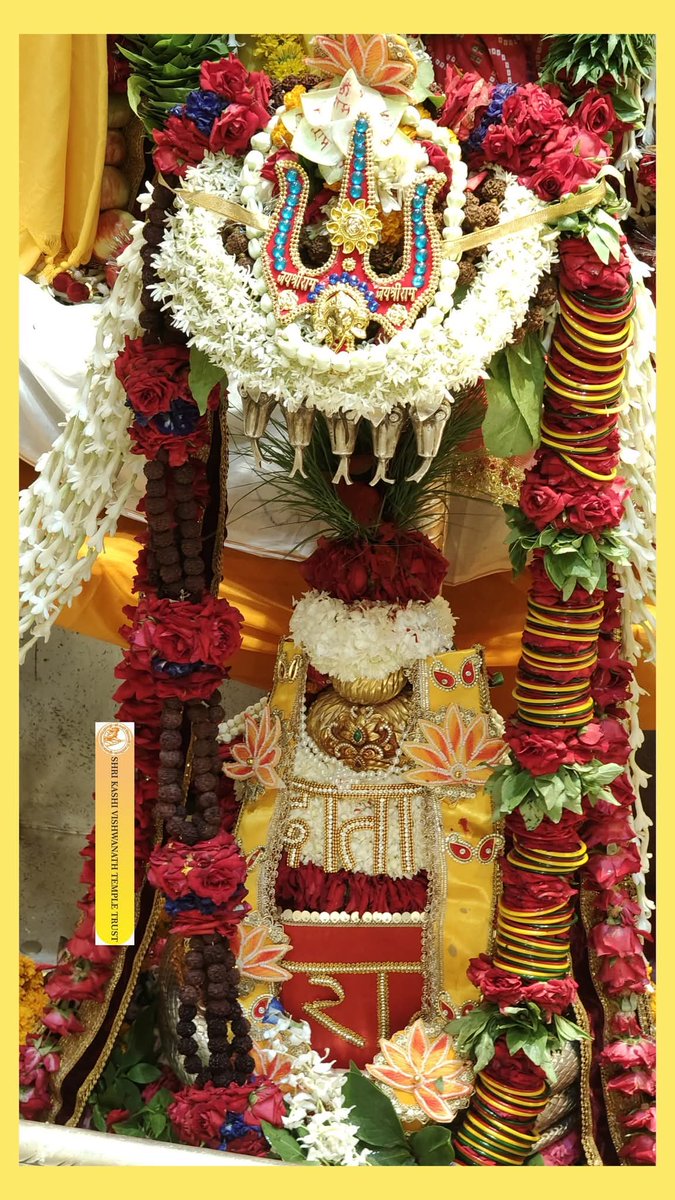 Nishapati1981's tweet image. तृतीय श्रावण सोमवार, भगवान श्री विश्वेश्वर की शयन आरती I